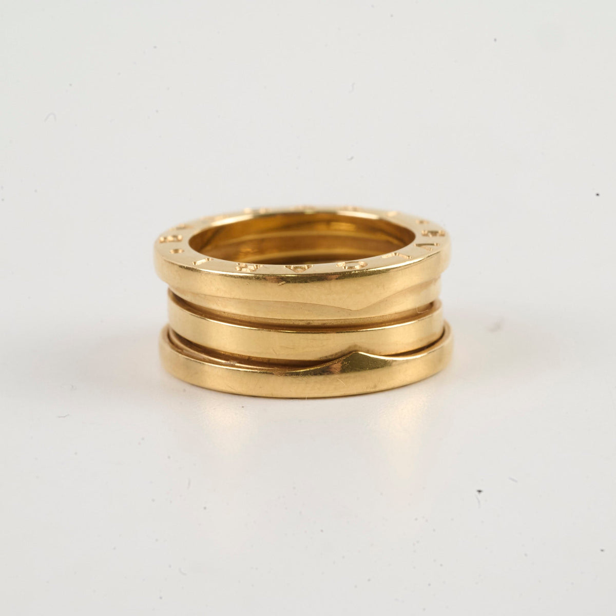 Bvlgari B.Zero 1 Yellow Gold Ring Size 49 - photo 2