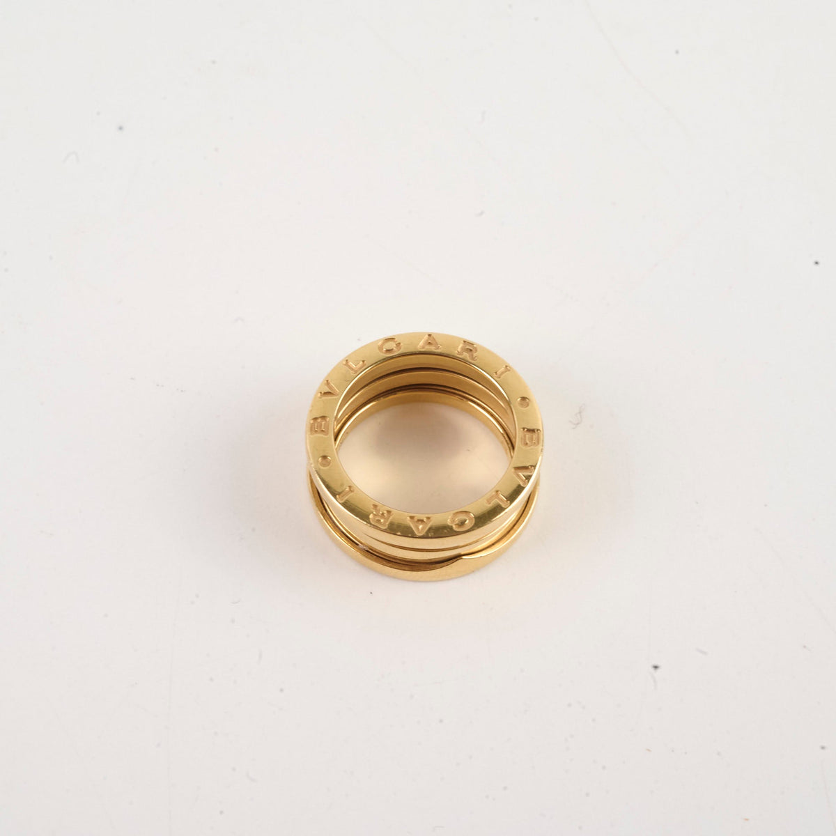 Bvlgari B.Zero 1 Yellow Gold Ring Size 49 - photo 3