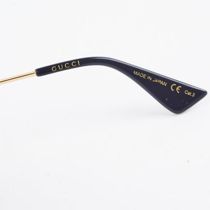 Gucci GG0062S Aviator Glittered Red Sunglasses - photo 8