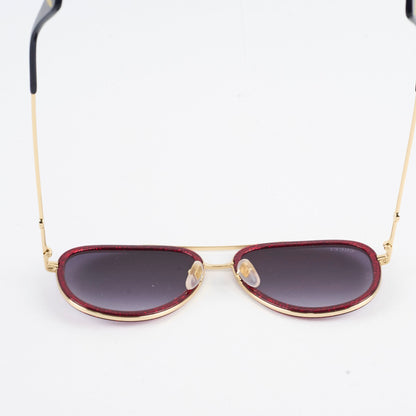 Gucci GG0062S Aviator Glittered Red Sunglasses - photo 5
