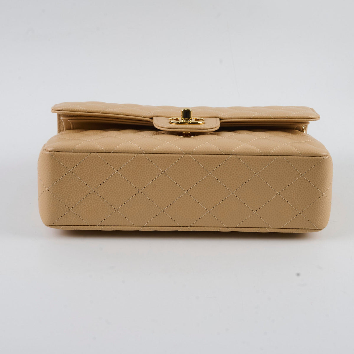 Chanel Classic Flap Small Beige Microchipped - photo 5