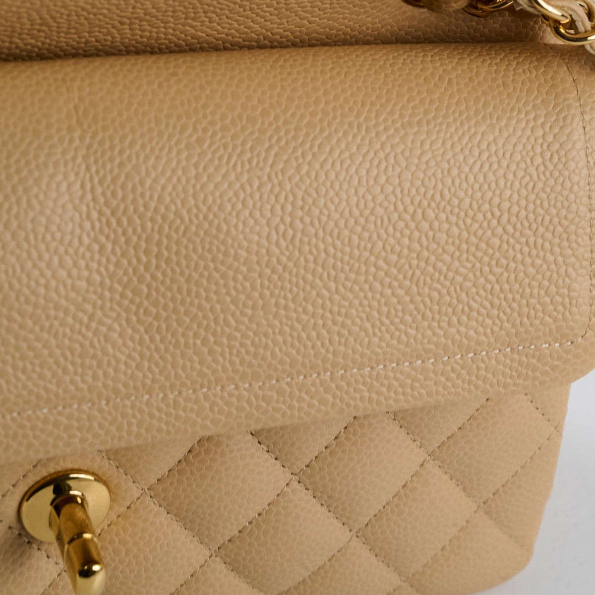 Chanel Classic Flap Small Beige Microchipped - photo 7