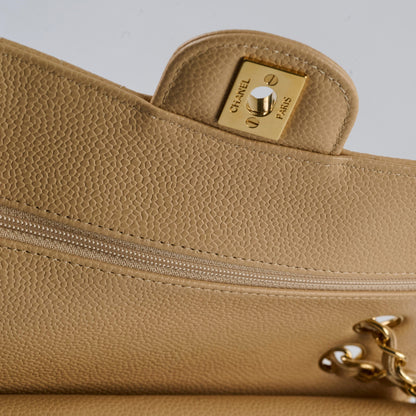 Chanel Classic Flap Small Beige Microchipped - photo 9