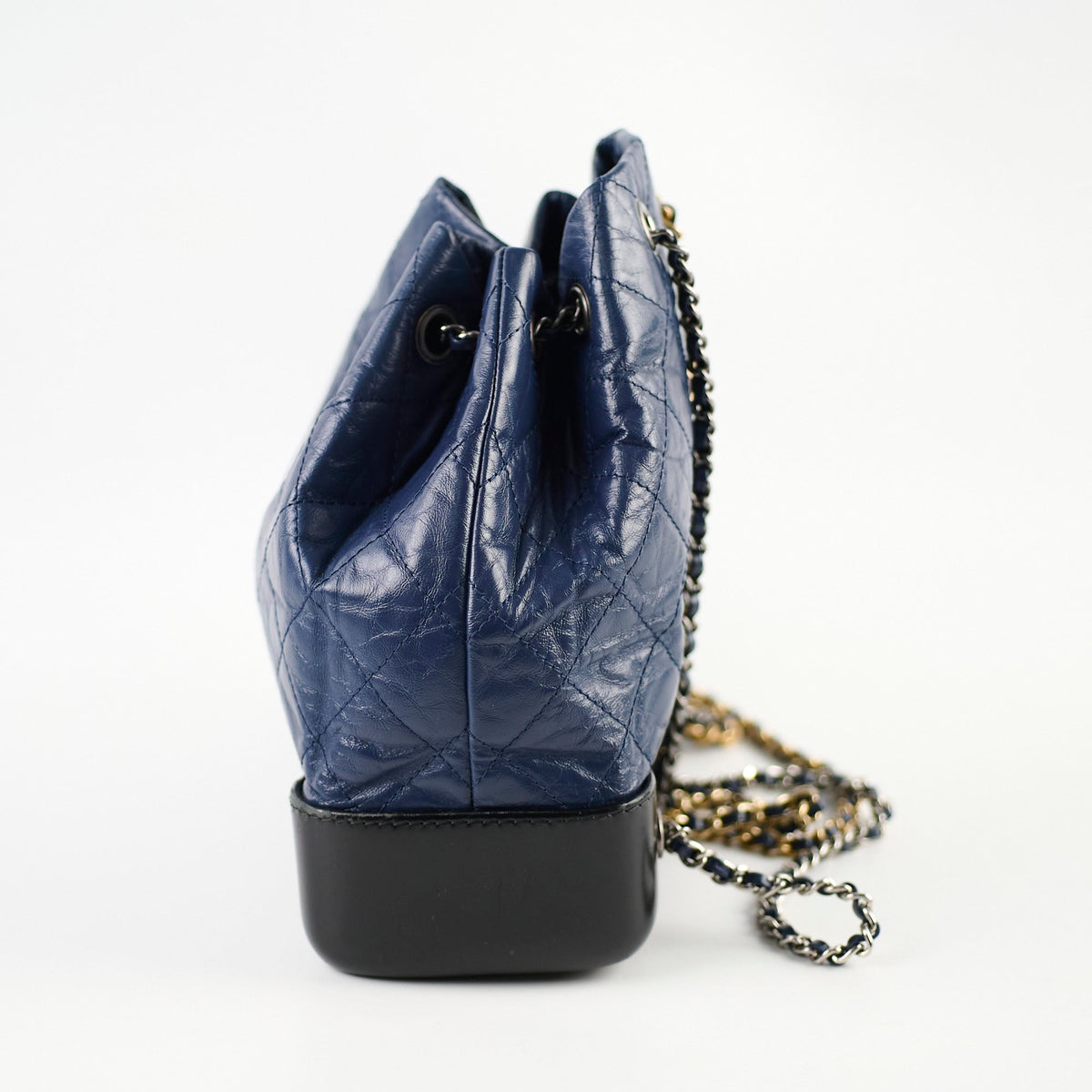 Chanel Small Gabrielle Backpack Navy/Black - photo 2
