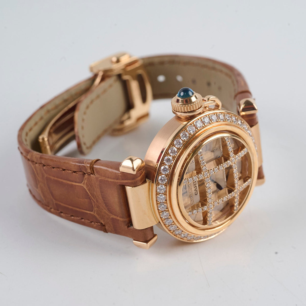 Cartier Pasha De Cartier 30mm Pink Gold with Diamond Quartz Watch - photo 5