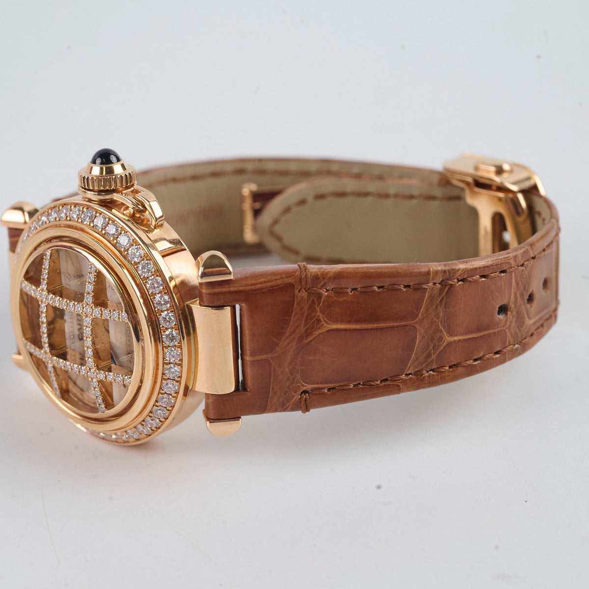 Cartier Pasha De Cartier 30mm Pink Gold with Diamond Quartz Watch - photo 6