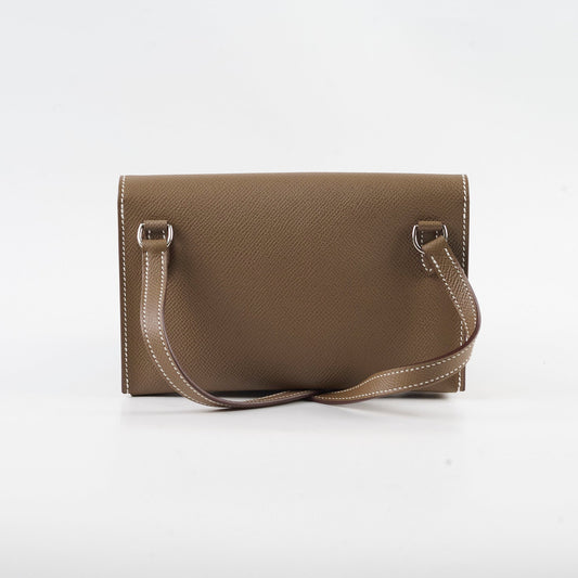 Hermes Hermesnap Wallet Etoupe Epsom - K Stamp - photo 2