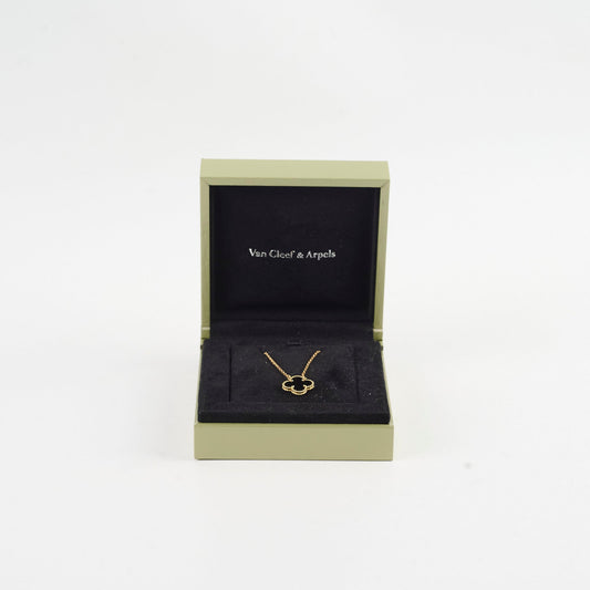 Van Cleef & Arpels Vintage Alhambra Onyx Necklace - photo 2
