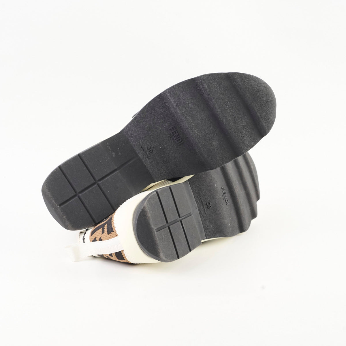 Fendi Womens Rockoko Sneakers Size 39 - photo 4