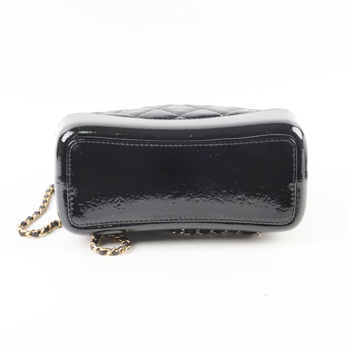 Chanel Gabrielle Black Leather/Patent Backpack - photo 4