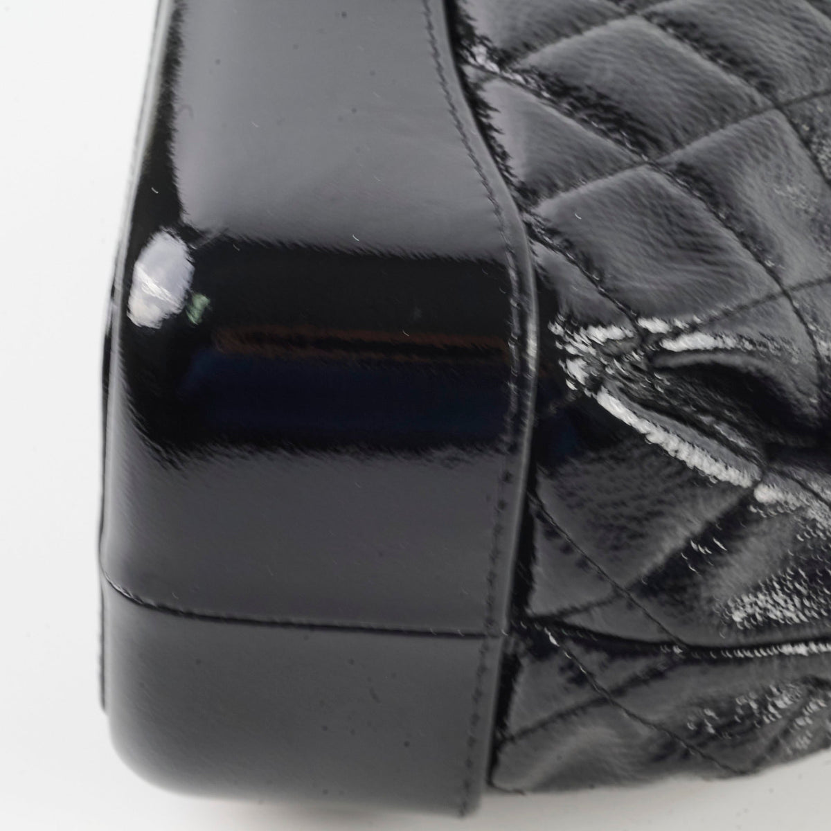 Chanel Gabrielle Black Leather/Patent Backpack - photo 5