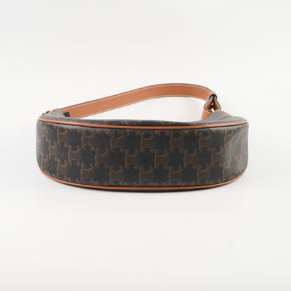 Celine Ava Triomphe Brown Shoulder Bag - photo 3