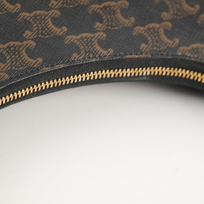 Celine Ava Triomphe Brown Shoulder Bag - photo 5