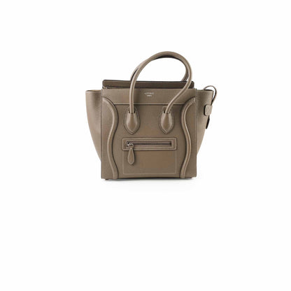 Celine Micro Luggage in Souris - photo 1