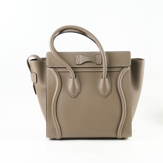 Celine Micro Luggage in Souris - photo 2
