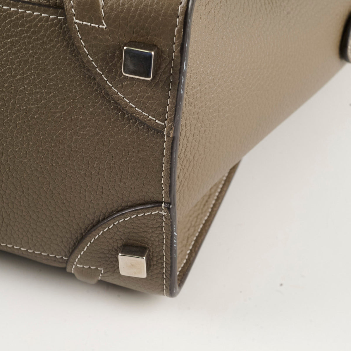 Celine Micro Luggage in Souris - photo 14