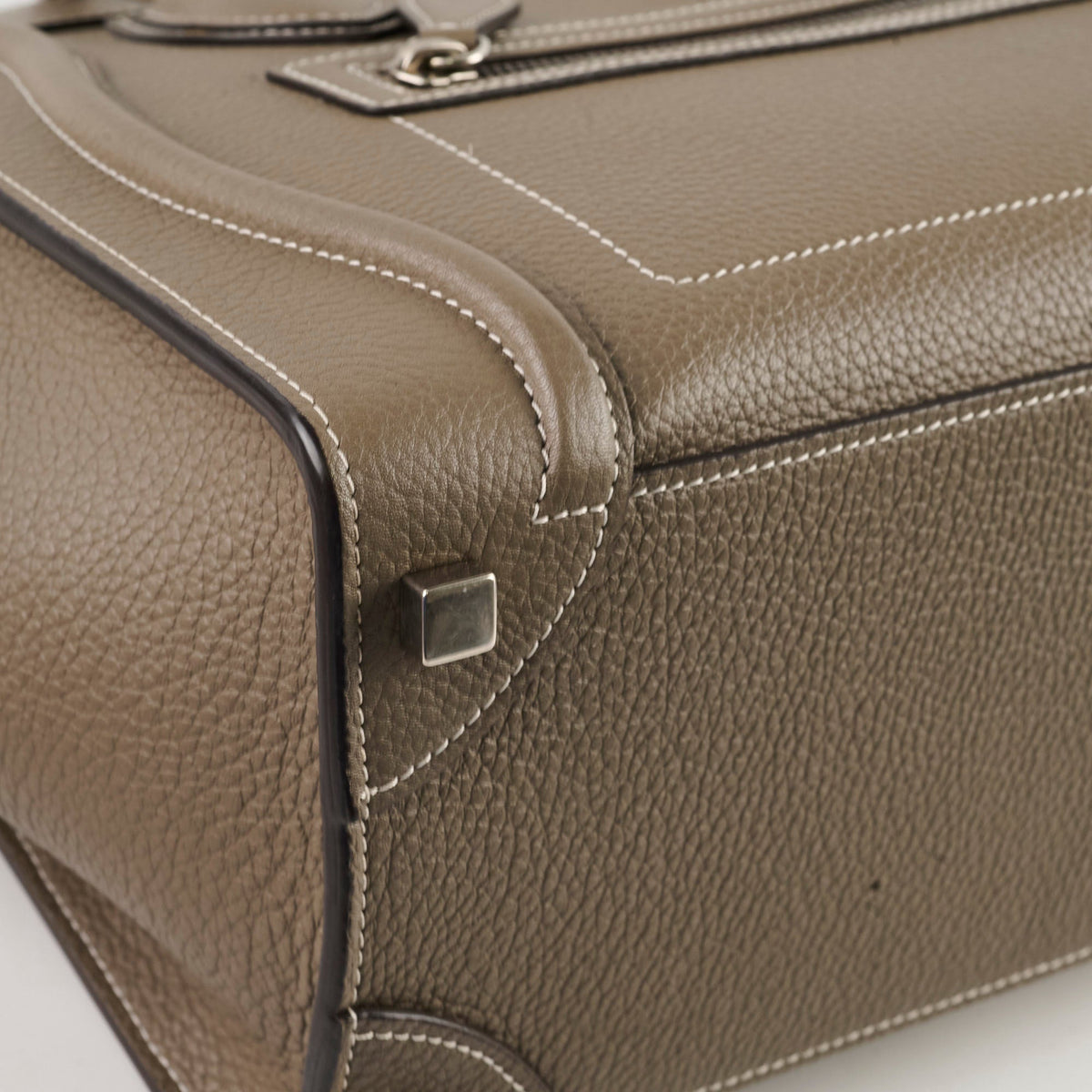 Celine Micro Luggage in Souris - photo 11