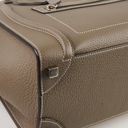 Celine Micro Luggage in Souris - photo 11