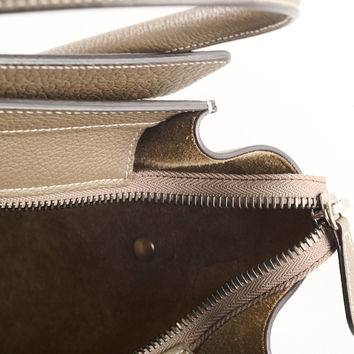 Celine Micro Luggage in Souris - photo 9