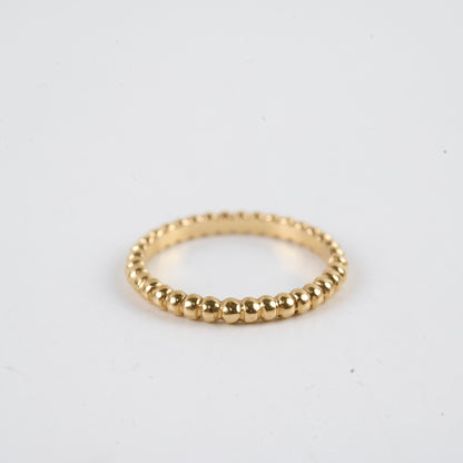 Van Cleef & Arpels Small Model Perlee Pearls Ring Size 50 - photo 1
