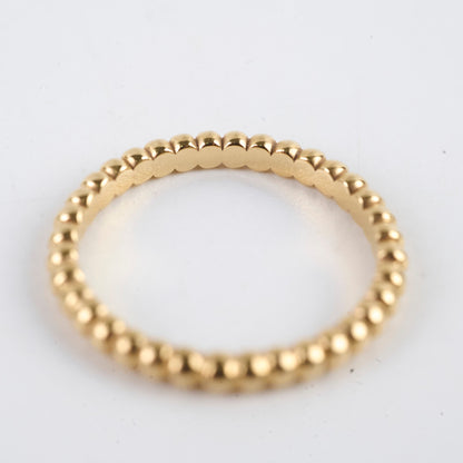 Van Cleef & Arpels Small Model Perlee Pearls Ring Size 50 - photo 3