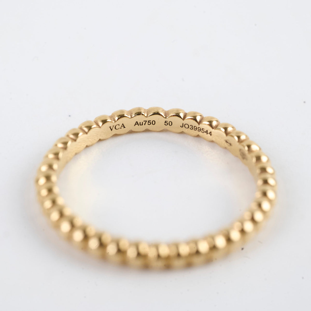 Van Cleef & Arpels Small Model Perlee Pearls Ring Size 50 - photo 4