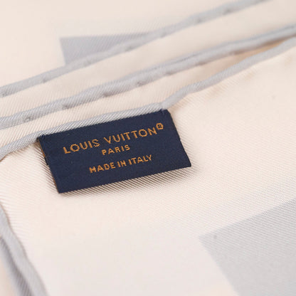 Louis Vuitton Monogram Silhouette Square 90 Silk Scarf Grey - photo 5