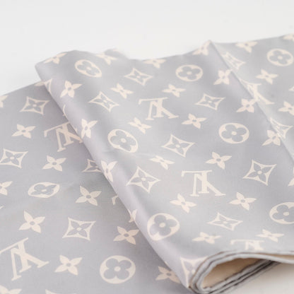 Louis Vuitton Monogram Silhouette Square 90 Silk Scarf Grey - photo 6