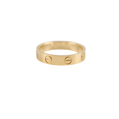 Cartier Love Ring Small Model Yellow Gold Size 51 - photo 1