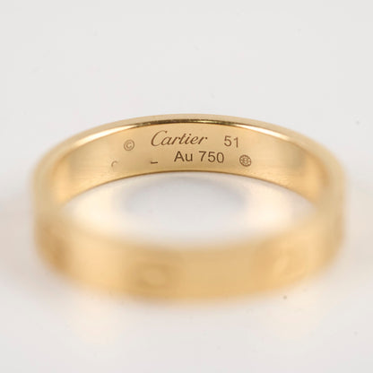 Cartier Love Ring Small Model Yellow Gold Size 51 - photo 2