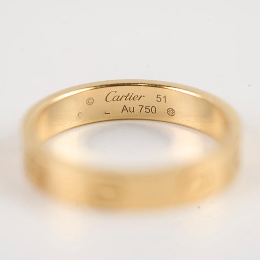 Cartier Love Ring Small Model Yellow Gold Size 51 - photo 2