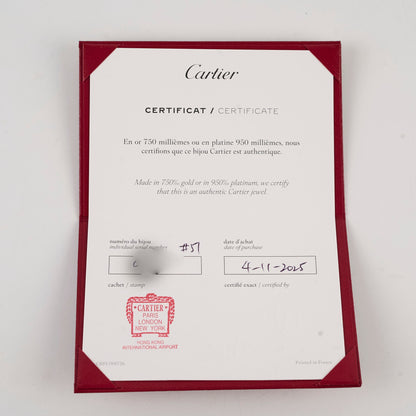 Cartier Love Ring Small Model Yellow Gold Size 51 - photo 5