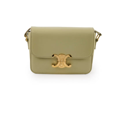 Celine Teen Triomphe Almond Green - photo 1