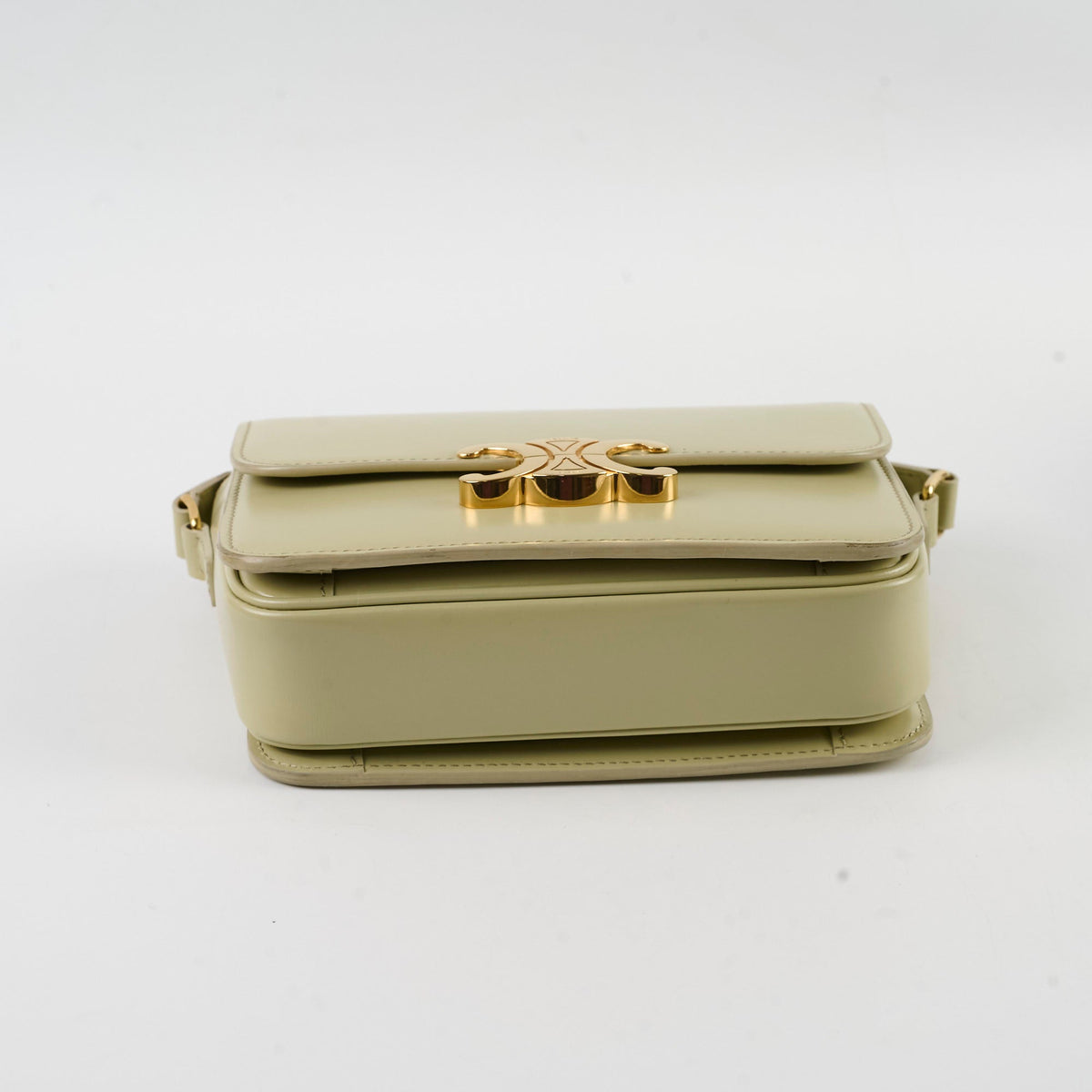 Celine Teen Triomphe Almond Green - photo 4