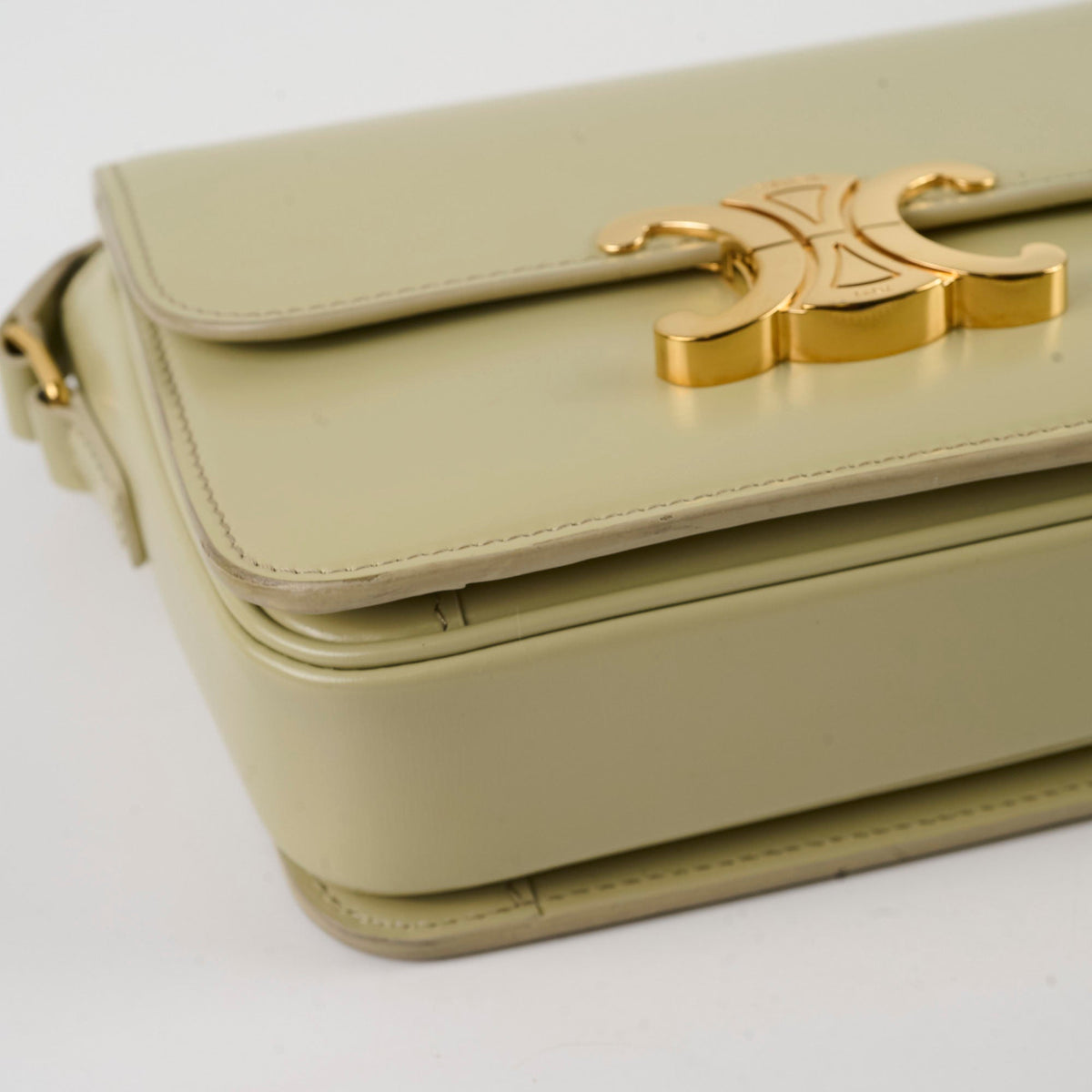 Celine Teen Triomphe Almond Green - photo 10