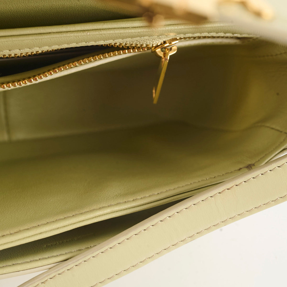 Celine Teen Triomphe Almond Green - photo 8