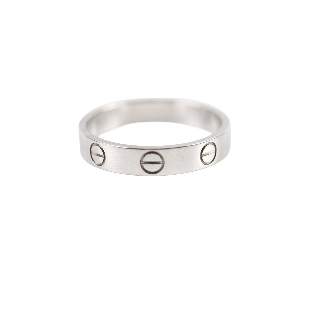 Cartier Love Ring Small Model White Gold Size 53 - photo 2
