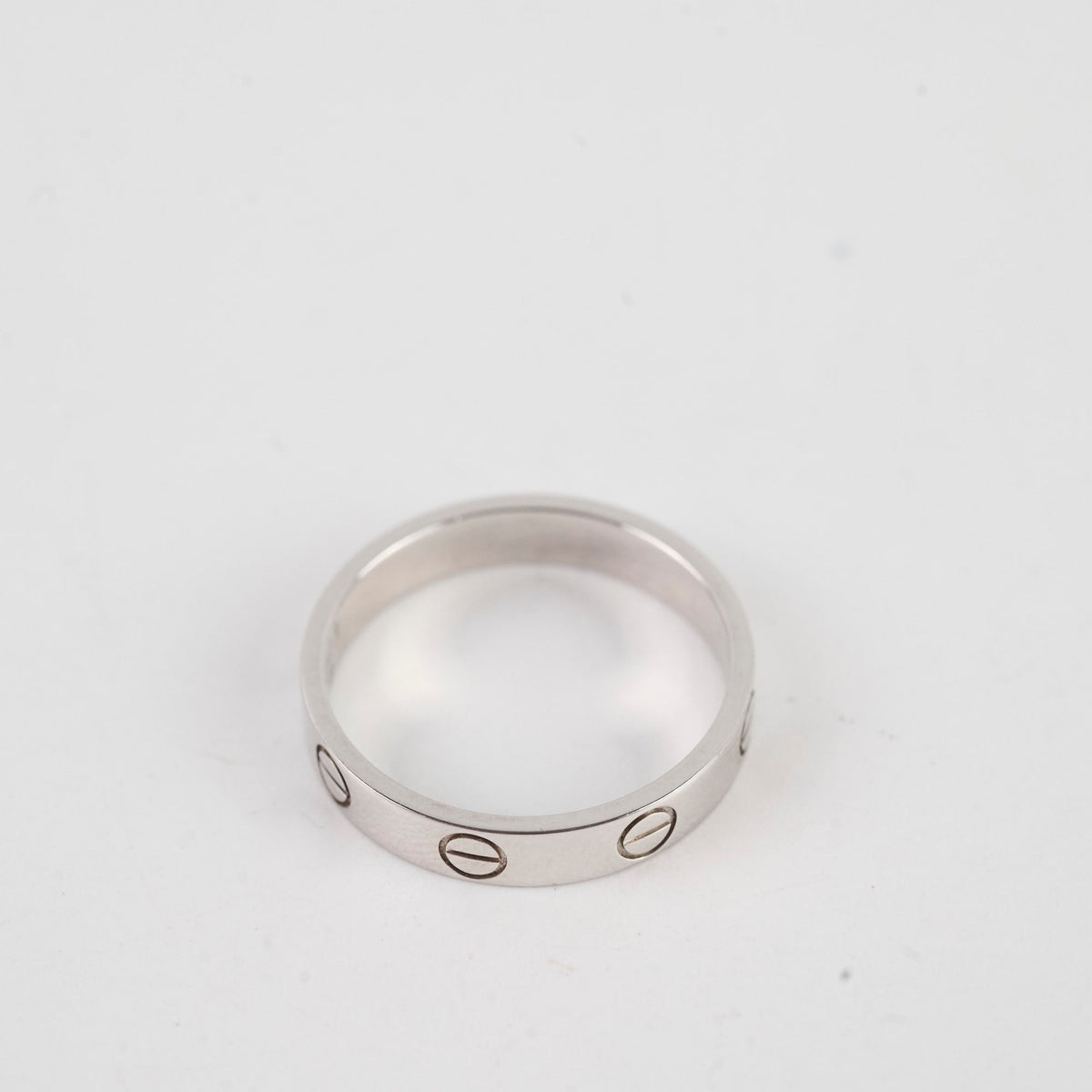 Cartier Love Ring Small Model White Gold Size 53 - photo 4