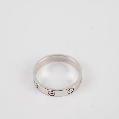 Cartier Love Ring Small Model White Gold Size 53 - photo 4
