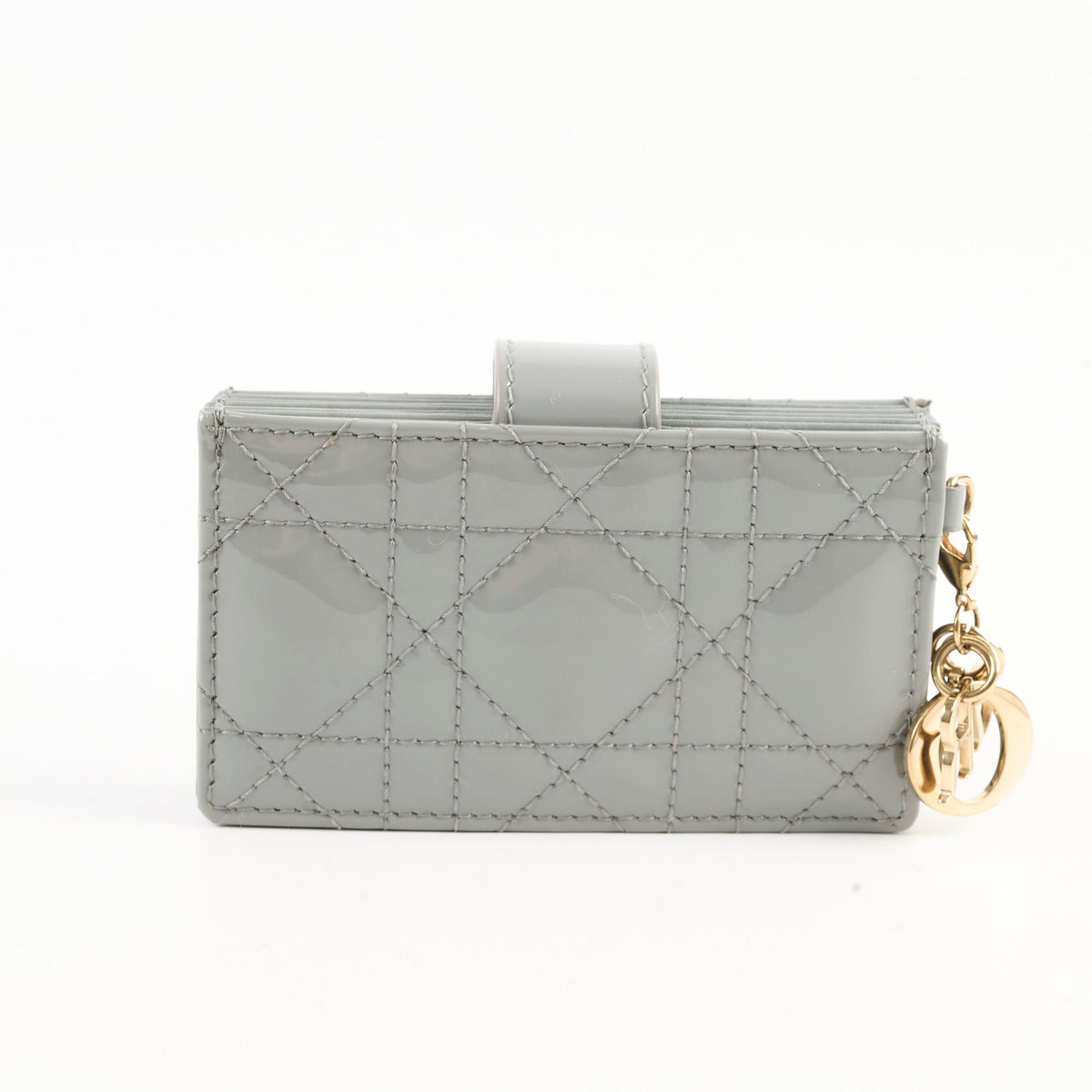 Christian Dior 5 Gusset Card Holder Blue - photo 3
