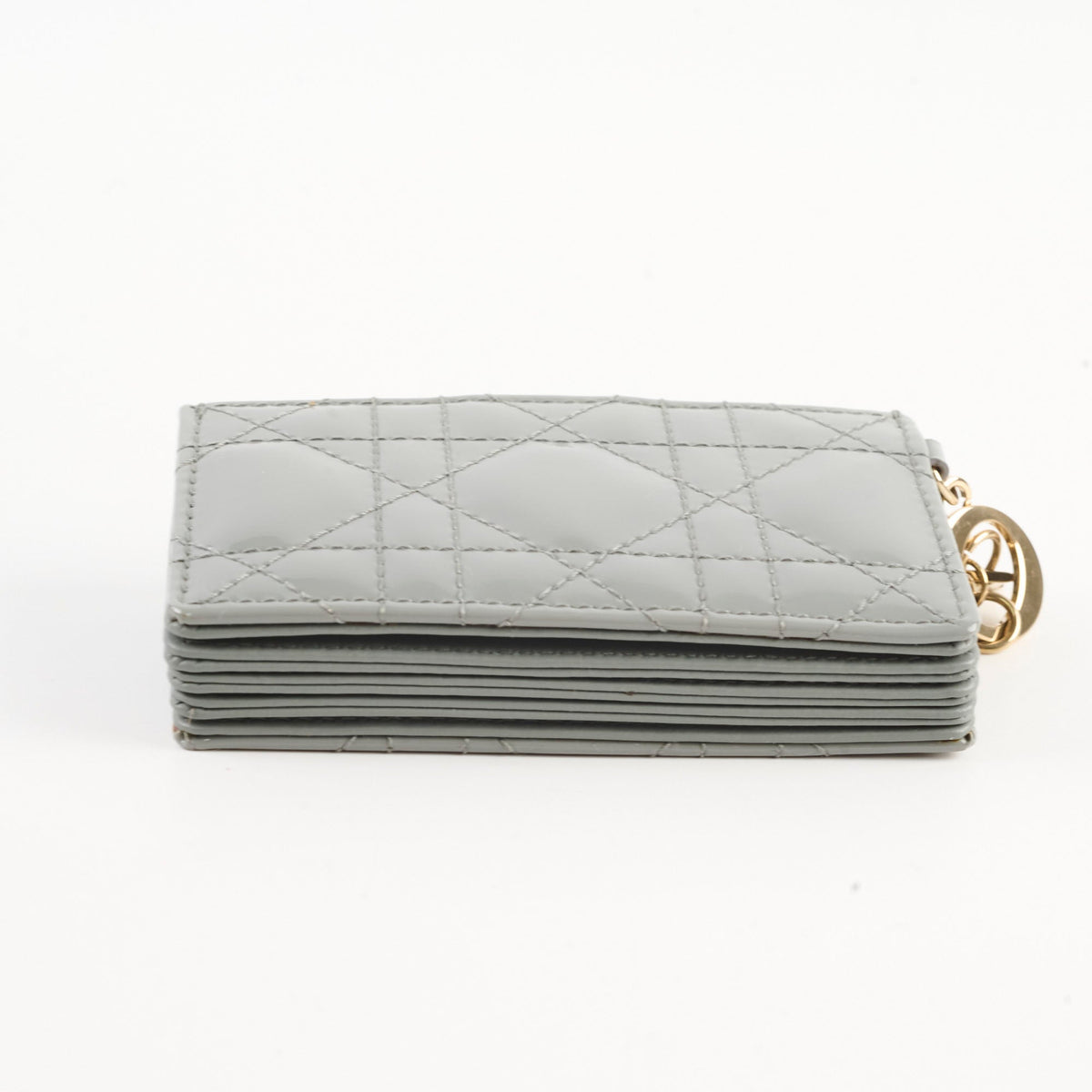 Christian Dior 5 Gusset Card Holder Blue - photo 4