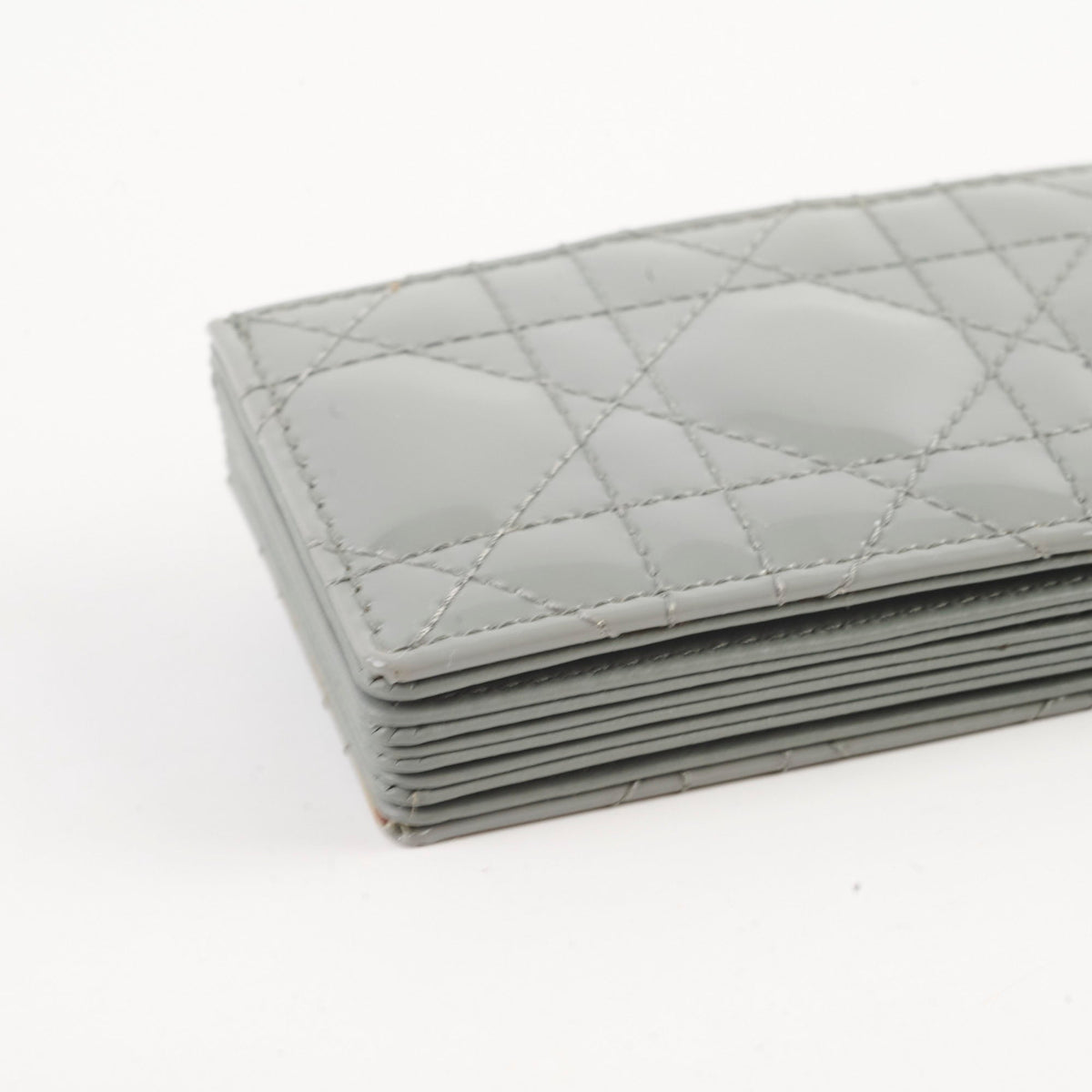 Christian Dior 5 Gusset Card Holder Blue - photo 8