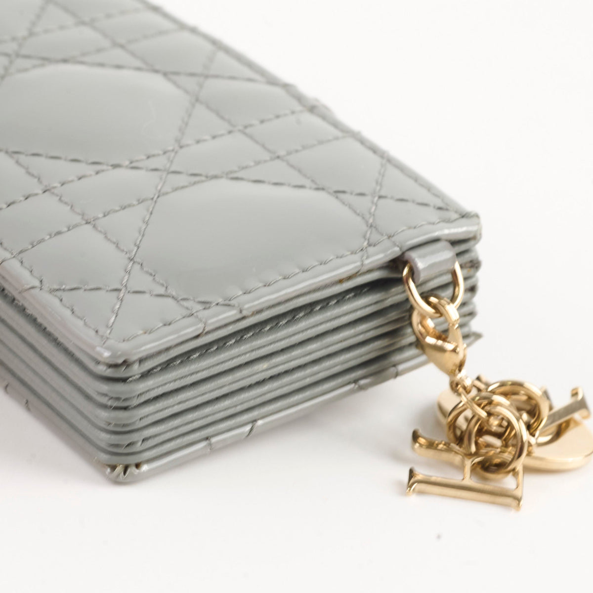 Christian Dior 5 Gusset Card Holder Blue - photo 6