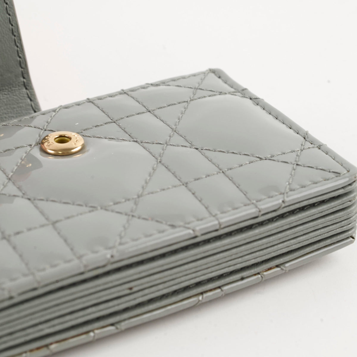 Christian Dior 5 Gusset Card Holder Blue - photo 9