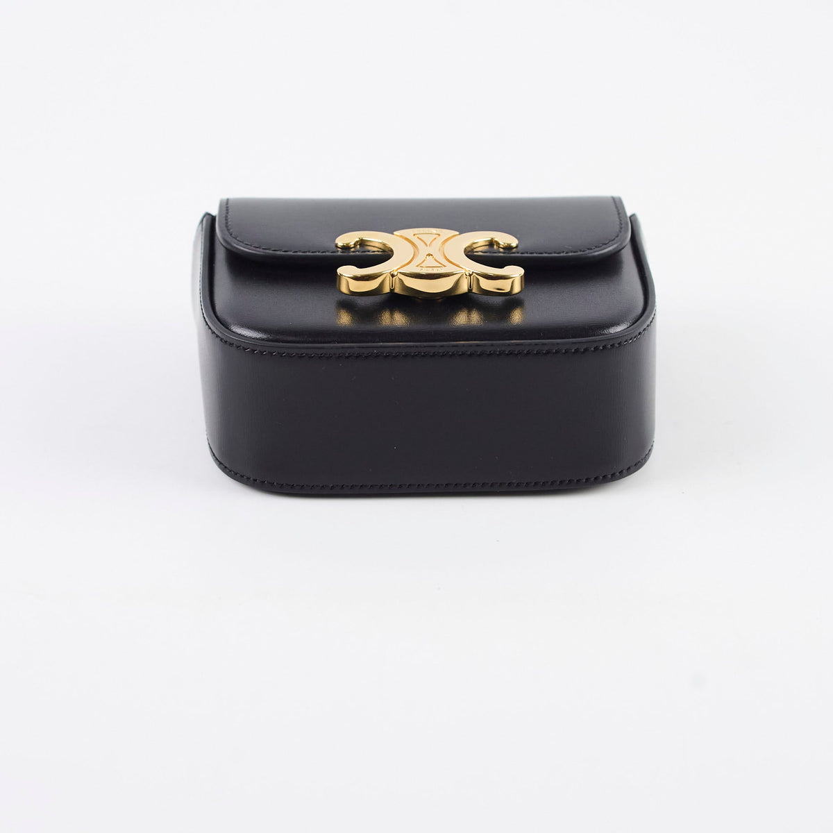 Celine Mini Claude Triomphe Black - photo 4