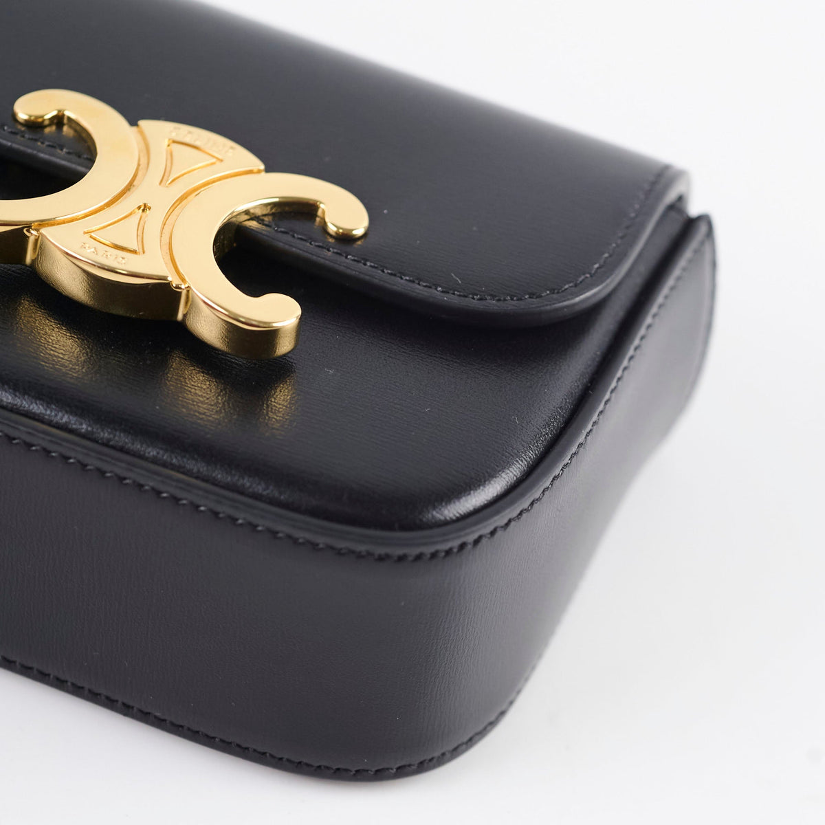 Celine Mini Claude Triomphe Black - photo 8