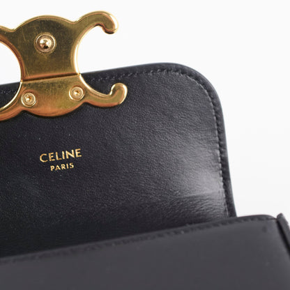 Celine Mini Claude Triomphe Black - photo 5