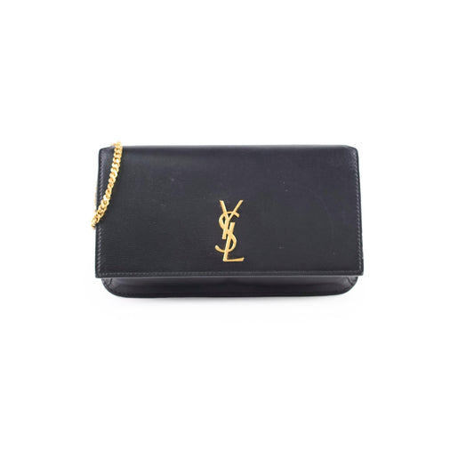 Saint Laurent Phone Pouch Black - photo 1
