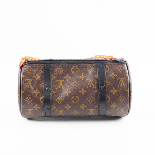 Louis Vuitton Solar Ray Papillon Monogram Messenger with Orange Chain Strap - photo 2