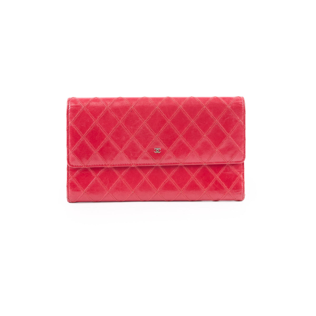 Chanel Long Wallet Red - photo 1
